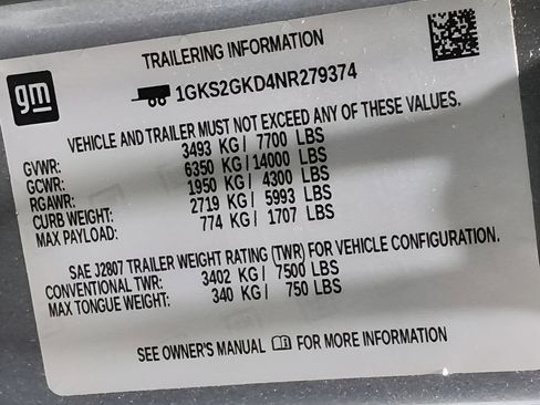 Used 2022 GMC Yukon XL SLT AWD/4WD image 15