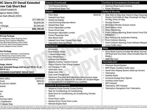 Used 2026 GMC Sierra EV Denali AWD/4WD image 5