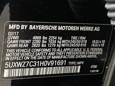 Used 2017 BMW X3 sDrive28i image 37