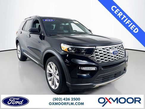 Certified 2023 Ford Explorer Platinum w/ Technology Package AWD/4WD image 1