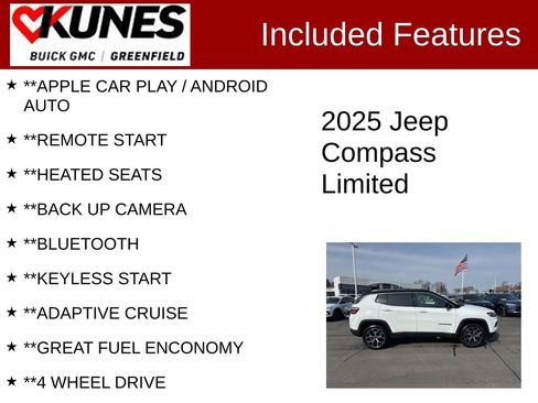 Used 2025 Jeep Compass Limited image 2
