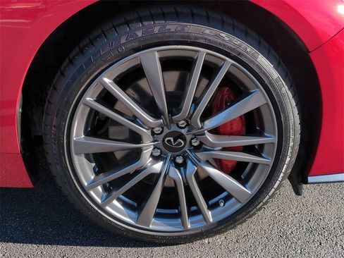 Used 2020 INFINITI Q50 Red Sport 400 w/ Carbon Fiber Package image 11