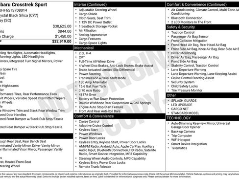 Certified 2026 Subaru Crosstrek 2.5i Sport AWD/4WD image 3