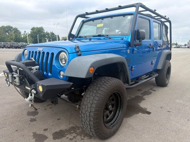Used 2015 Jeep Wrangler Unlimited Sport w/ Connectivity Group AWD/4WD image 2