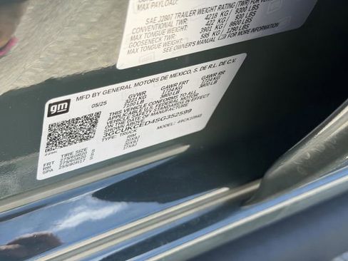 Certified 2025 Chevrolet Silverado 1500 Custom Trail Boss w/ Dark Appearance Package image 35