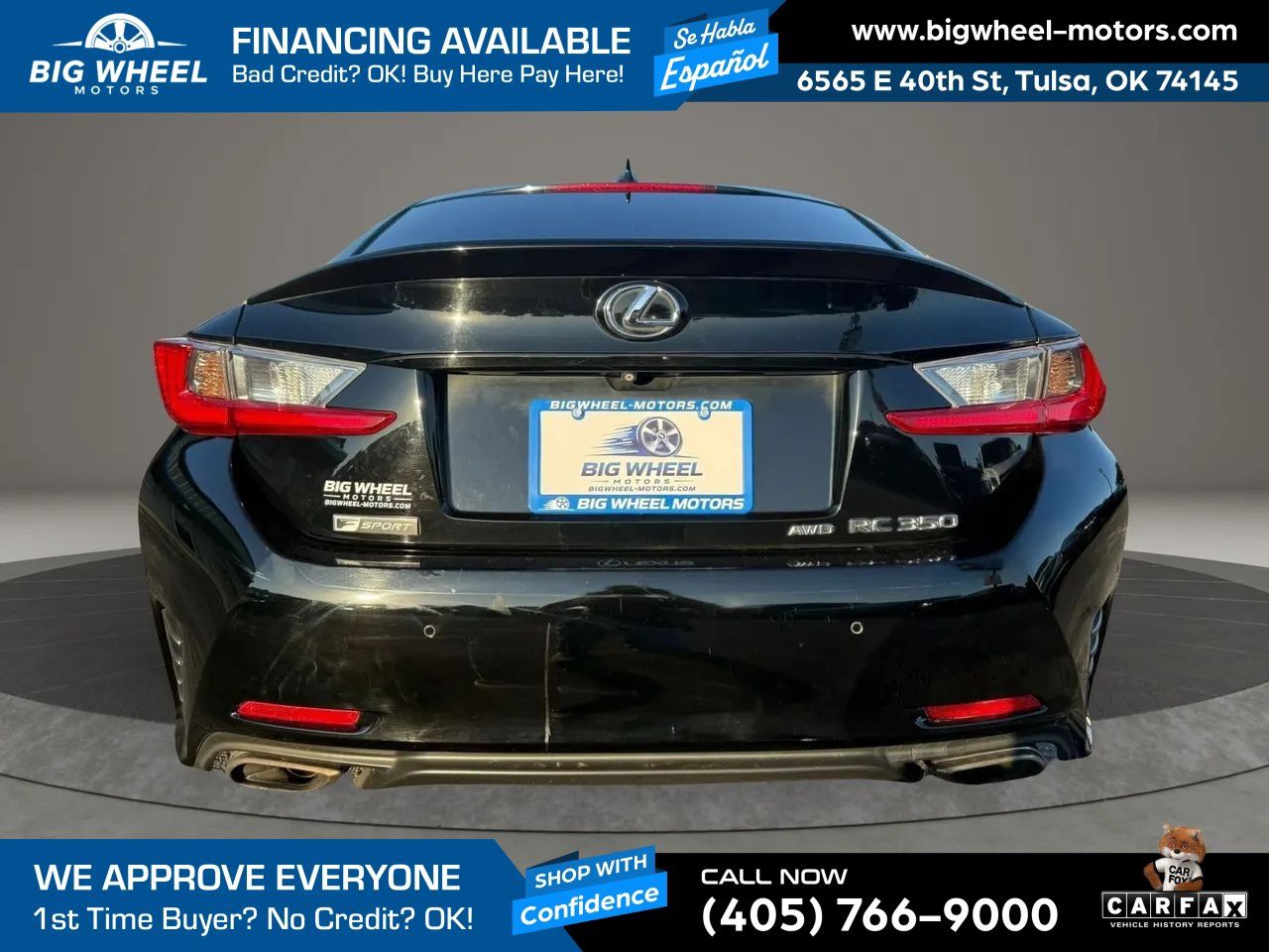 Used 2015 Lexus RC 350 AWD w/ Navigation System Package image 4