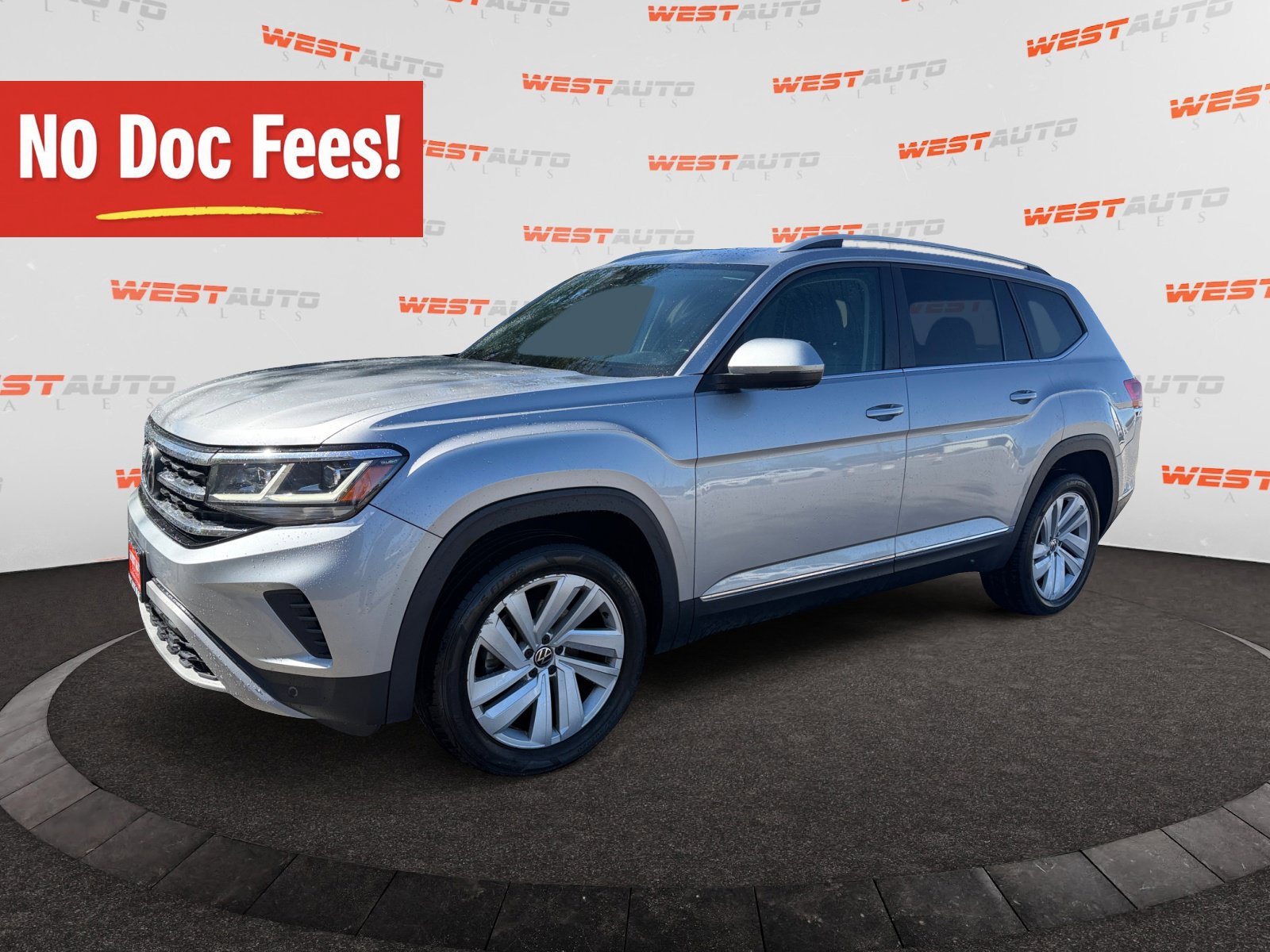 Used 2021 Volkswagen Atlas SEL AWD/4WD image 1