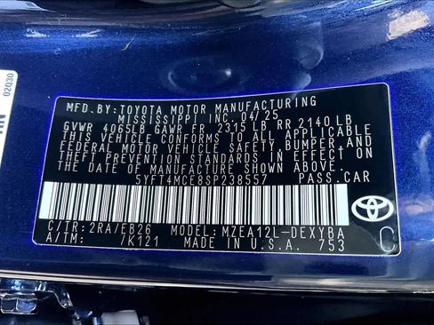 Certified 2025 Toyota Corolla XSE FWD image 34