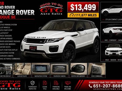 Used 2018 Land Rover Range Rover Evoque