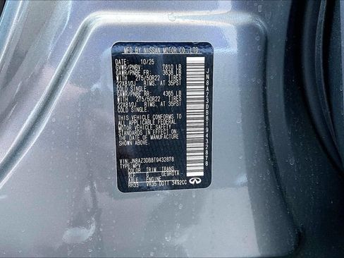 Used 2026 INFINITI QX80 4WD w/ Sport Exterior Package image 3