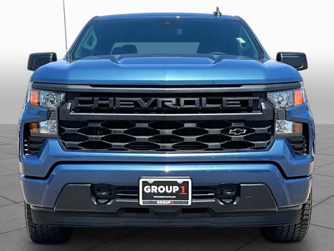 Used 2024 Chevrolet Silverado 1500 Custom w/ Turbomax Blackout Package AWD/4WD image 4