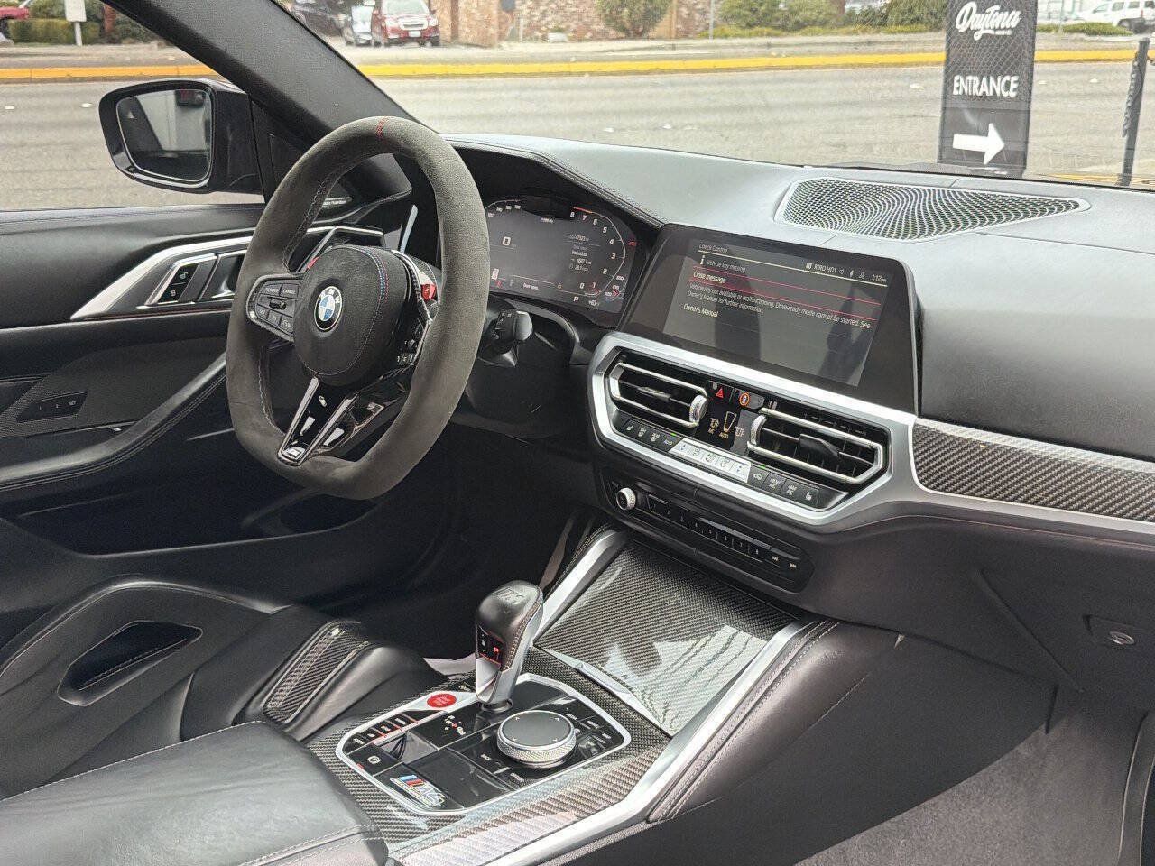 Used 2021 BMW M4 Competition w/ M Carbon Exterior Package RWD image 26