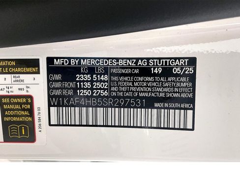 New 2025 Mercedes-Benz C 300 4MATIC Sedan image 18