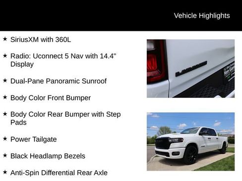 New 2026 RAM 1500 Laramie w/ Night Edition AWD/4WD image 6