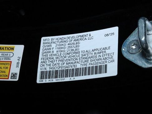 Used 2025 Honda Accord Touring image 21