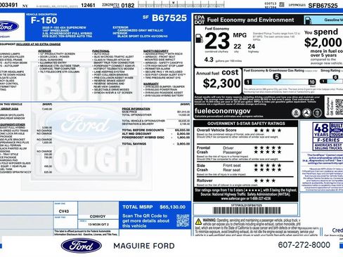 New 2025 Ford F150 XLT w/ Equipment Group 302A MID image 3