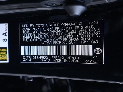 Certified 2024 Toyota Corolla LE FWD image 24