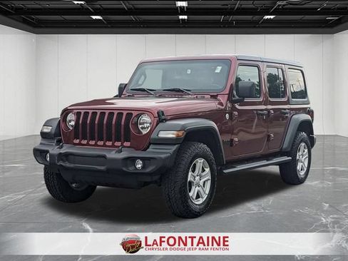 Used 2021 Jeep Wrangler Unlimited Sport AWD/4WD image 1