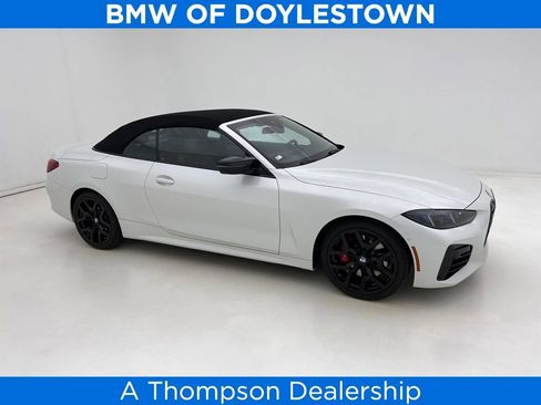 Certified 2025 BMW 440i xDrive Convertible w/ Premium Package image 1