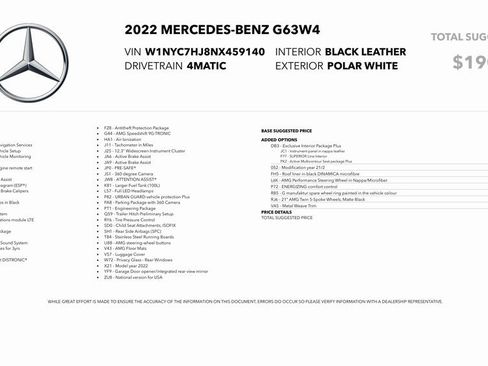 Used 2022 Mercedes-Benz G 63 AMG 4MATIC image 24