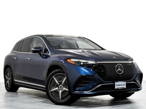 Used 2023 Mercedes-Benz EQS 450+ 4MATIC SUV w/ AMG Line Exterior Package image 1