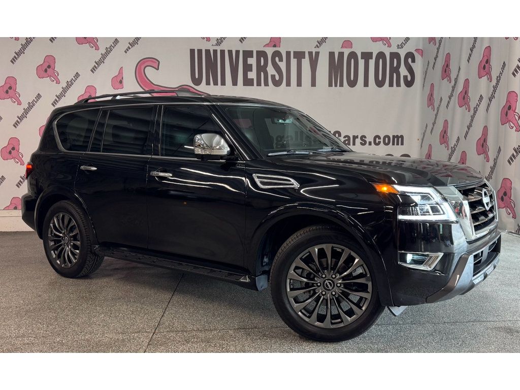 Used 2022 Nissan Armada Platinum w/ Captain's Chairs Package RWD image 4