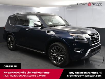 Certified 2024 Nissan Armada Platinum w/ Captain's Chairs Package