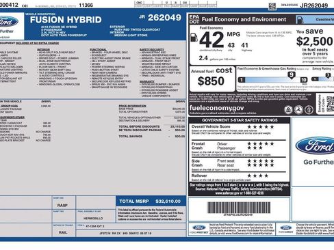 Used 2018 Ford Fusion SE w/ Equipment Group 602A FWD image 45