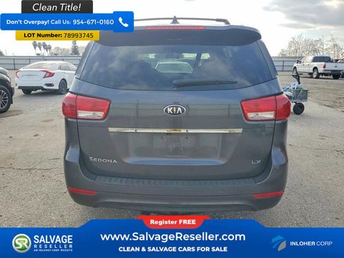 Used 2016 Kia Sedona LX w/ LX Convenience Package FWD image 8