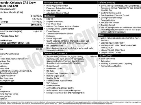 Used 2022 Chevrolet Colorado ZR2 w/ ZR2 Dusk Special Edition AWD/4WD image 2