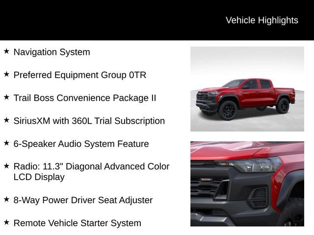 New 2026 Chevrolet Colorado Trail Boss AWD/4WD image 27