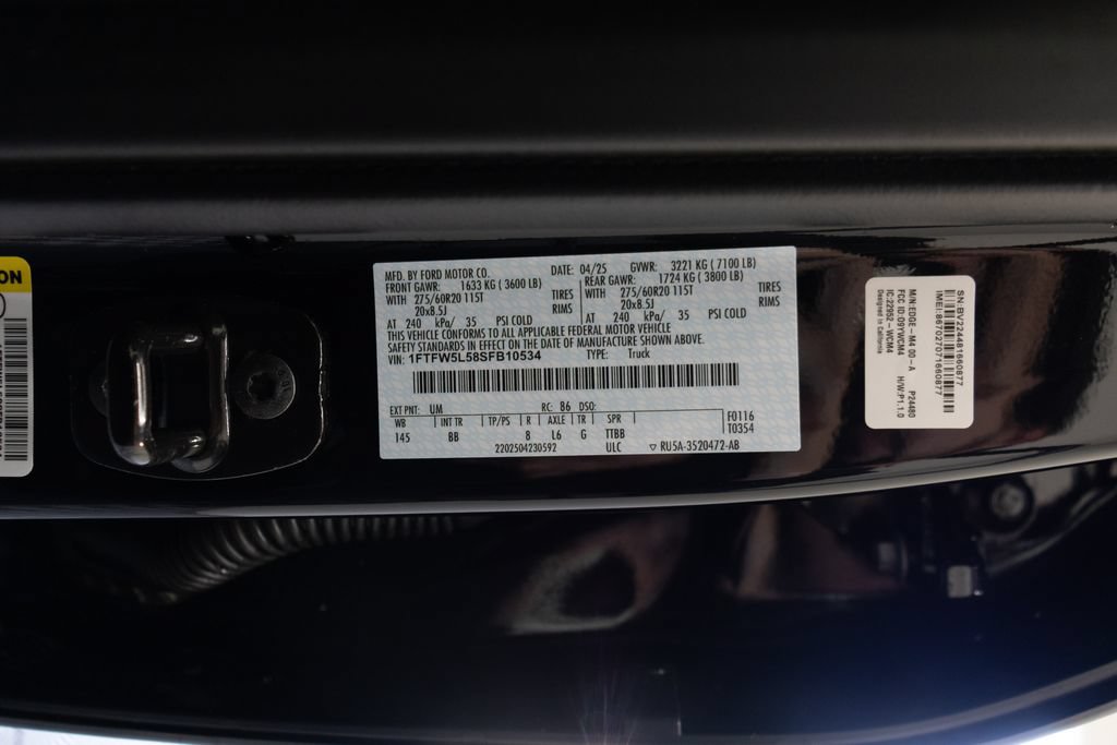 Used 2025 Ford F150 Lariat w/ Equipment Group 502A High AWD/4WD image 47