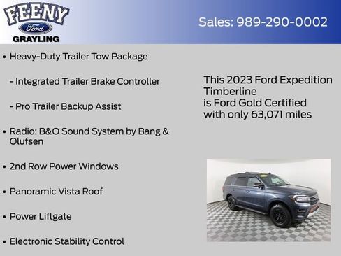 Certified 2023 Ford Expedition Timberline image 18