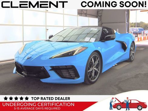 Used 2021 Chevrolet Corvette Stingray Premium Conv w/ Battery Protection Package RWD image 1