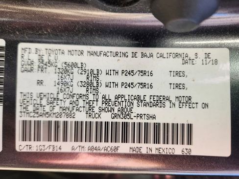 Used 2019 Toyota Tacoma SR image 26