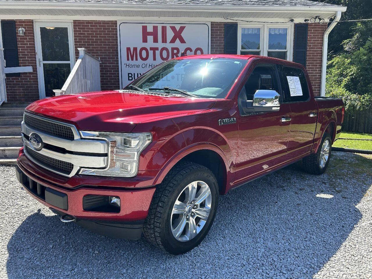 Used 2018 Ford F150 Platinum w/ Equipment Group 701A Luxury AWD/4WD image 1
