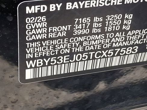 New 2026 BMW i7 xDrive60 w/ Executive Package AWD/4WD image 19