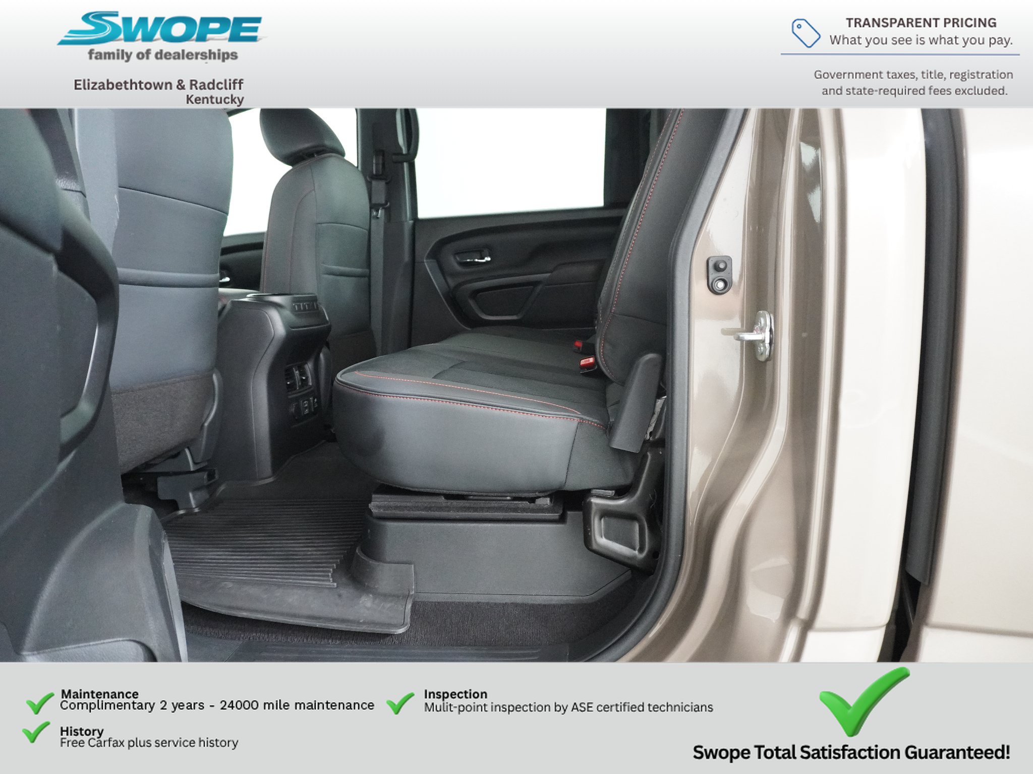 Used 2023 Nissan Titan PRO-4X w/ Off Road Protection Package AWD/4WD image 11