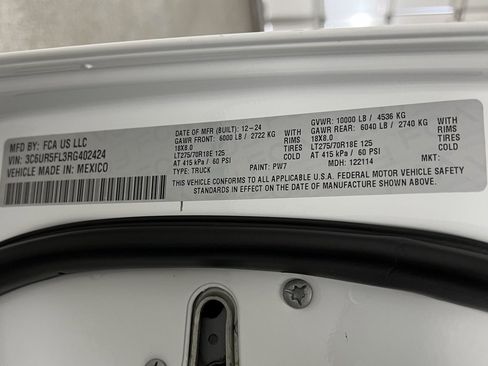 Used 2024 RAM 2500 Laramie w/ Safety Group image 71