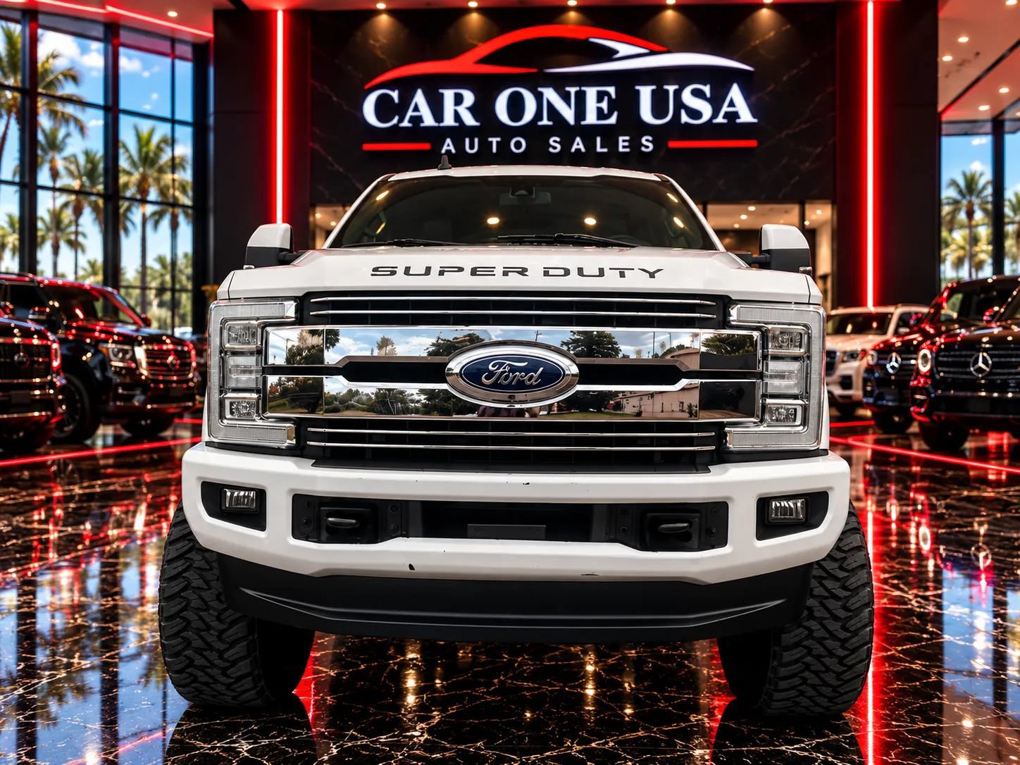 Used 2019 Ford F250 Lariat w/ Lariat Ultimate Package AWD/4WD image 6