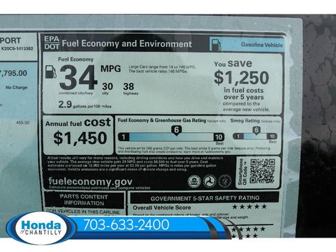 New 2026 Honda Civic Sport image 35