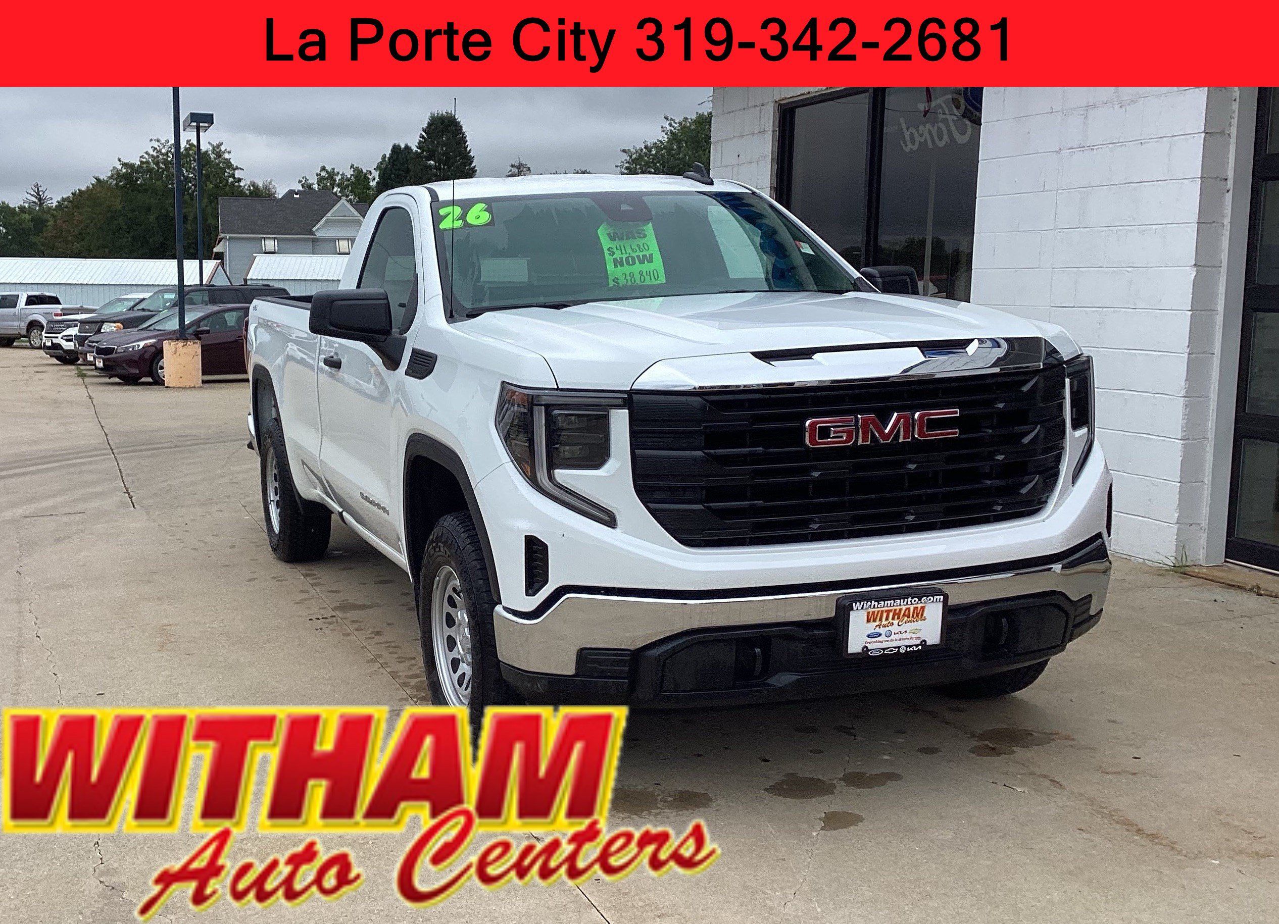 Used 2026 GMC Sierra 1500 Pro w/ Pro Value Package AWD/4WD image 1