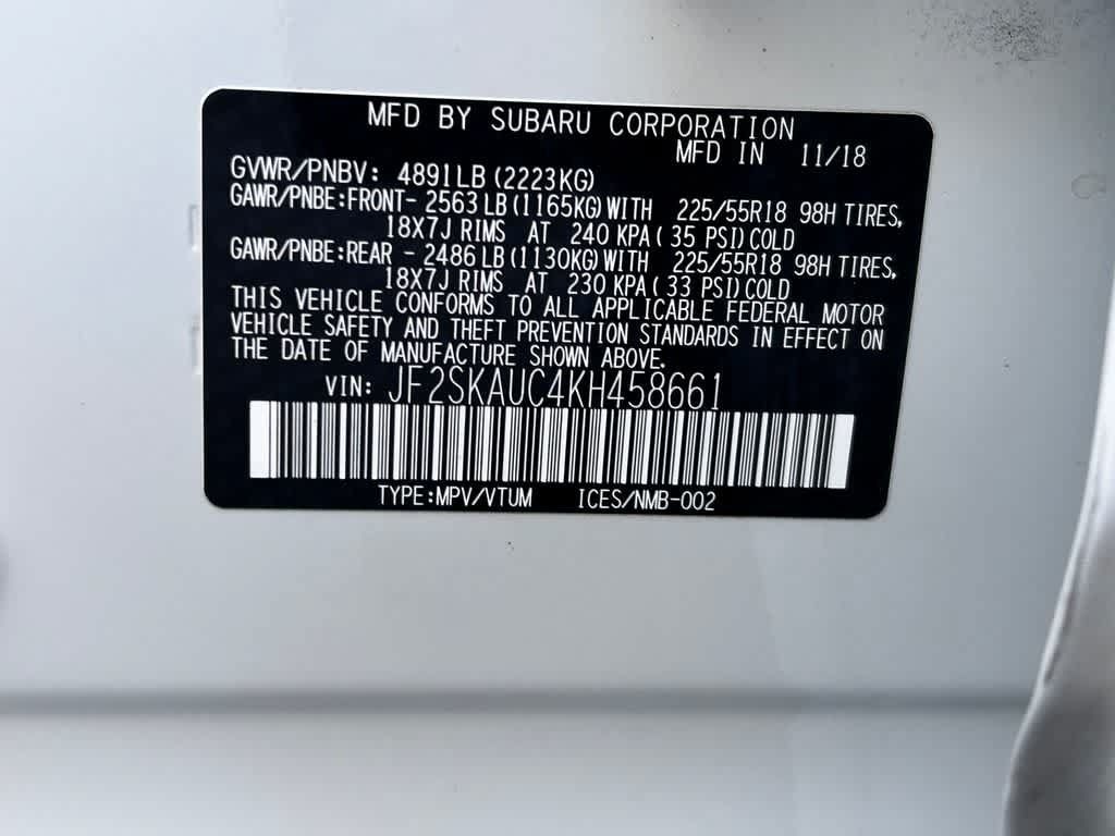 Used 2019 Subaru Forester Limited AWD/4WD image 21