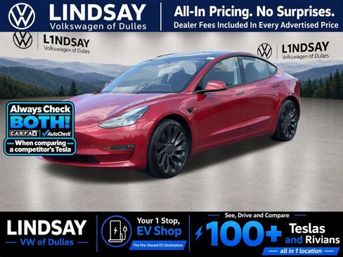 Used 2023 Tesla Model 3 Performance AWD/4WD image 4