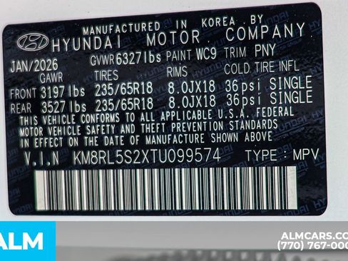 Used 2026 Hyundai Palisade SEL FWD image 64