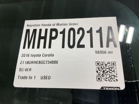 Used 2016 Toyota Corolla S image 34