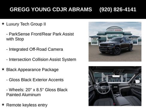 New 2025 Jeep Grand Cherokee L Limited w/ Luxury Tech Group II image 25