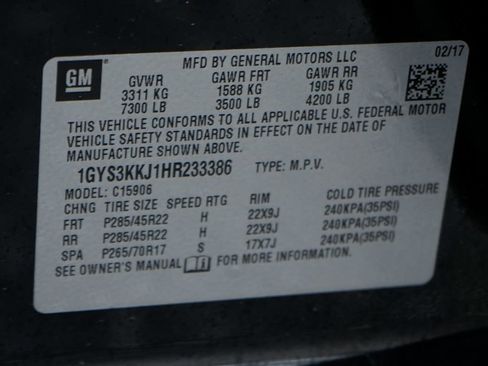 Used 2017 Cadillac Escalade ESV Platinum RWD image 63