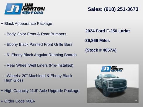 Used 2024 Ford F250 Lariat w/ Lariat Ultimate Package AWD/4WD image 8