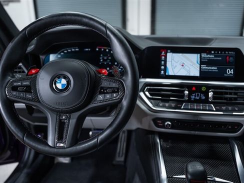 Used 2022 BMW M3 Competition w/ M Carbon Exterior Package RWD image 23